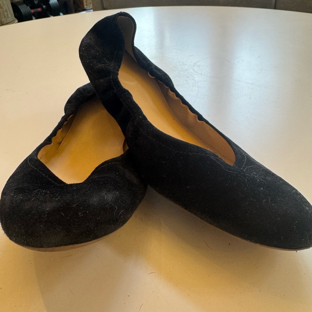J. Crew Black Suede Women's Flats